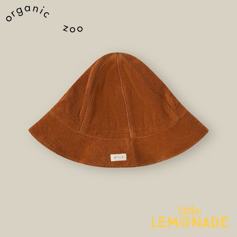 楽天リトルレモネード楽天市場店【organic zoo】Terracotta Terry Sun Hat 【0-12か月/1-2歳/2-3歳】バケット ハット 帽子 テラコッタ 無地 テリー素材 パイル生地 日よけ オーガニックコットン オーガニックズー 子ども むすこ服 むすめ服 リトルレモネード アパレル SS24 14SHTOZ