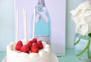 あす楽!【MeriMeriメリメリ】ロングキャンドル15cmGLITTERBIRTHDAYCANDLES24本【誕生日バースデイ記念日お祝いろうそくケーキキャンドル】【ゴールドピンクブルーグラデーショングリッター】リトルレモネード