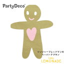 【Party Deco】 ジンジャーブレッドマンのペーパーナプキン ジンジャーブレッド クリスマス Christmas 紙ナプキン パーティー 飾り Napkins Gingerbread Man あす楽 リトルレモネード