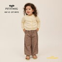 【PETITMIG】knit G5 【1-2歳/80cm - 4-5歳/110cm】 off white ニット カーディガン 羽織 オフホワイト トップス キ...