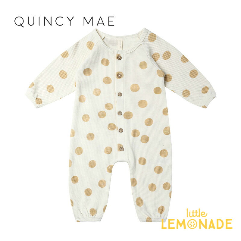 yQuincy Maez WAFFLE LONG SLEEVE JUMPSUIT y3-6/6-12/12-18z BUTTER DOTS WvX[c Jo[I[ p[X  xr[ NCV[C Ԃ q j̎q ̎q jZbNX gl[h xr[ Ap YKZ QM262TTDD AW23 SALE