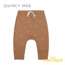 【Quincy Mae】 DRAWSTRING PANT | MOONS 【6-12か月/12-18か月/18-24か月/2-3歳】 パンツ ズボン ボトムス 月 ムーン ベビー クインシーメイ 赤ちゃん 子供 男の子 女の子 おしゃれ リトルレモネード ベビー服 アパレル YKZ AW23 QM003RUSS SALE