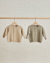 【GWセール★全品ポイント3倍】 【Quincy Mae】 CODY JACKET | SAND 【12-18か月/18-24か月/2-3歳/4-5歳】 ジャケット カーディガン アウター ジャンバー コート クインシーメイ こども服 ユニセックス リトルレモネード ベビー服 アパレル YKZ AW23 QM471OATM SALE 2