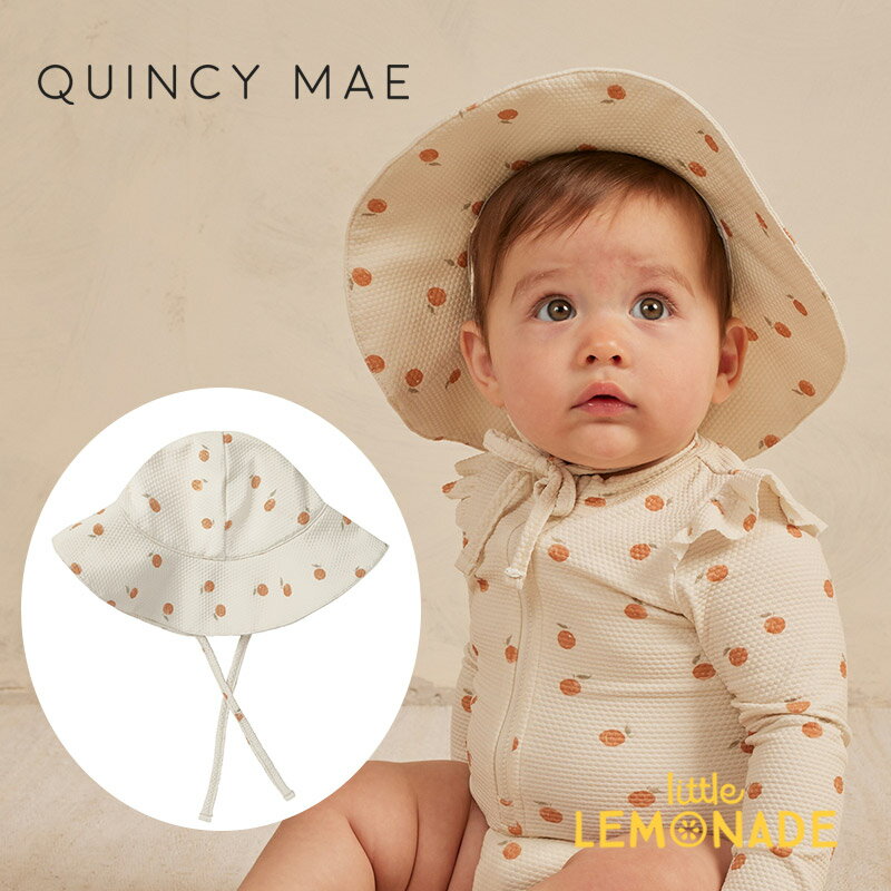 Quincy MaeSUN HAT 6-12/12-24 ORANGES ϥå ˹ 褱˹ ͷ ˹ ०  ե롼 λ ˤλ 󥷡ᥤ ٥ӡ å Ҷ  ȥ͡ ٥ӡ  ѥ SS24 QMA133AKAL YKZ