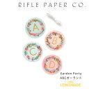 【RIFLE PAPER】 ガーデンパーティ・レターガーランド (PSG001) 花柄 紙製 誕生日 飾り ガーランド バナー 壁 飾り付け パーティー パーティ-アイテム バースデイ スタジオ ライフルペーパー リトルレモネード