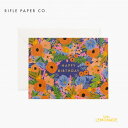 【RIFLE PAPER】 シモーネ・バースデーカード / Simone Birthday バースデイカード 誕生日 Birthday カード message ...