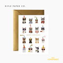 【RIFLE PAPER】 バースデーカード / Cool Cats Birthday (キャッツバースデー) 誕生日 Birthday カード message...