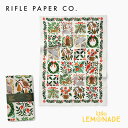 【RIFLE PAPER】クリスマスタイド・キッチンクロス 布製タペストリー Holiday Tea Towel 壁 ティータオル Christmas Xmas...