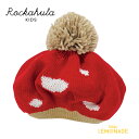 キャラクターグッズ（6歳向き） 【GWセール★全品ポイント3倍】 【Rockahula Kids】Toadstool Knitted Beret ( T2091R-1) 3-6歳サイズ きのこ ニット ベレー帽 帽子 子ども用帽子 誕生日 クリスマス プレゼント ギフト ロッカフラキッズ 23AW あす楽