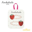 【Rockahula Kids】 Strawberry Fair Clips-RED ストロベリー キラキラ ヘアクリップ 2個セット いちご フルーツ ヘアアクセサリー パッチン留め 女の子 誕生日 お出かけ プレゼント ギフト ロッカフラキッズ あす楽 リトルレモネード H2114R