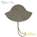 【Rylee＋Cru】 FLOPPY SUN HAT RETRO STRIPE 【6-12か月/2-3歳】帽子 男の子 女の子 ユニセックス ベビー用 子供用 ライリーアンドクルー RCA244KANR　リトルレモネード SS23 YKZ SALE