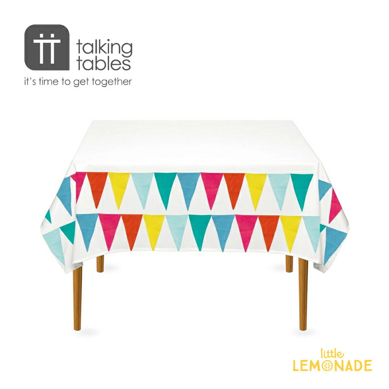 Talking Tables 쥤ܡ ե֥åơ֥륫С ơ֥륯 We Heart Birthdays Rainbow Fabric Table Cover  ѡƥ ơ֥륳ǥ͡ ۡѡƥ BDAY-RAIN-FABTCOVER åȥ 100%  ȥ͡