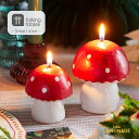 【Talking Tables】 きのこ キャンドル ミッドナイト フォレスト レッド 7.5cm Midnight Forest Red Toadstool Candle small ろうそく 誕生日 ケーキ装飾 バースデー テーブルデコレーション ホームパーティー 撮影 FOREST-CNDLMUSH-S あす楽 リトルレモネード