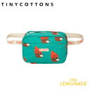 【tinycottons】 BEARS FANNY BAG タイニーコットンズ ウェストポーチ かばん バッグ キッズ トドラー ポシェット おしゃれ 女の子 男の子 アパレル リトルレモネード あす楽 AW23-305 YKZ