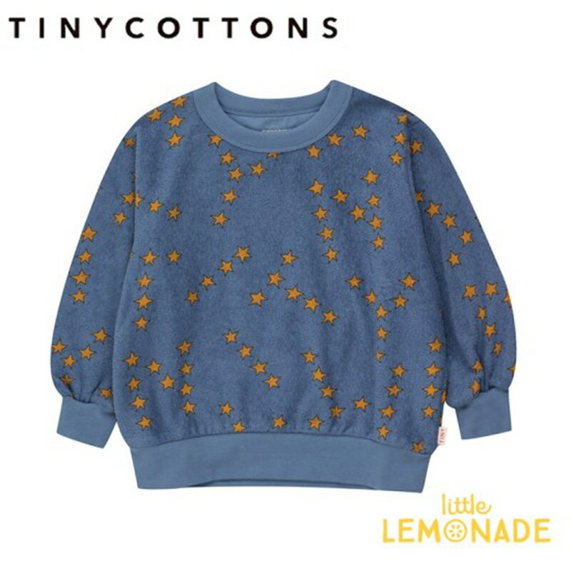 ytinycottonsz TINY STARS SWEATSHIRT y2/3/4΁z XEFbgVc g[i[ ^In gbvX  LbY  ̎q j̎q q Ap gl[h ^Cj[RbgY AW23-148 YKZ SALE