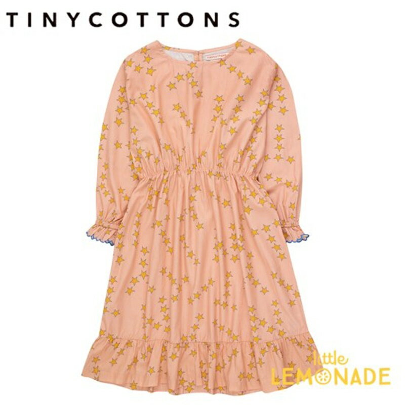 ytinycottonsz TINY STARS FRILLS DRESS y2/3/4΁z s[X  sNhX LbY  ̎q q Ap gl[h ^Cj[RbgY AW23-164 YKZ SALE