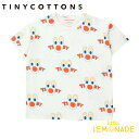 【tinycottons】 CLOWNS TEE【2歳/3歳/4歳/6歳】 Tシャツ トップス 半袖トップス 半袖 プリント ピエロ イラスト ユニーク キッズ おしゃれ 男の子 女の子 子供服 アパレル リトルレモネード タイニーコットンズ ss24 あす楽 SS24-013 KTZ