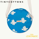 【tinycottons】DOVES BAG ラウンド ショルダーバッグ ポシェット ショルダーポーチ バッグ かばん ブルー バード イラスト ユニーク バッグ キッズ おしゃれ キッズ おでかけ 遠足 ベビー服 アパレル タイニーコットンズ リトルレモネード ss24 あす楽 SS24-339-N19 YKZ