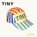 【tinycottons】STRIPED CAP【M(50/52)・L(54/56)】vanilla/summer red 帽子 キャップ ハット ベースボール...