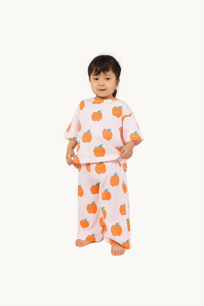�����ˡ����åȥ� APPLES BABY TEE ��9����� TINYCOTTONS pastel pink �٥ӡ� Ⱦµ T����� �ȥåץ� ���åץ� ��� ���饹�� �٥ӡ� �֤���� ������ �л��ˤ� �л����� �٥ӡ��� ���ѥ�� 74cm/80cm/86cm ��ȥ���͡��� SS25SALE-038-N08
