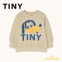 タイニーコットンズ Tiny Dog Graphic Sweatshirt (2歳/3歳/4歳/6歳) TINYCOTTONS 長袖 スウェットトップス トレーナー ロングスリーブ ドッグ 犬 ドギー ワンちゃん おしゃれ キッズ 子ども ベビー服 90cm 100cm 110cm アパレル リトルレモネード AW25-289 KTZ