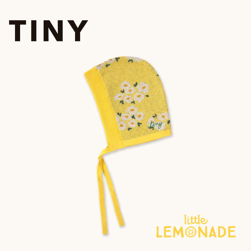 タイニーコットンズ BLOSSOMS BONNET dusty yellow ボンネット お花柄 イエロー 日よけ 帽子 赤ちゃん おしゃれ かわいい ベビー キッズ 出産準備 出産祝い ギフト プレゼント ベビー服 アパレル リトルレモネード TINYCOTTONS SS26-395 K19 KTZ