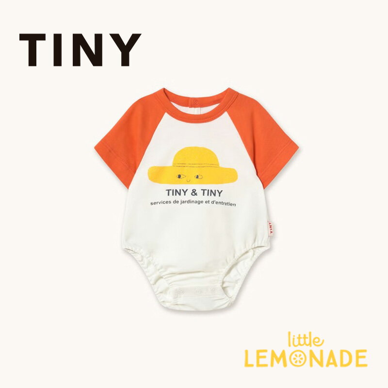 樂天商城 - タイニーコットンズ TINY HAT GRAPHIC BODY 【12か月】 off-white 半袖ボディ ロンパース イラスト 黄色い帽子 ベビー おしゃれ 赤ちゃん 新生児 出産祝い 出産準備 子ども服 ベビー服 70cm 80cm アパレル リトルレモネード TINYCOTTONS SS26-046 104 KTZ