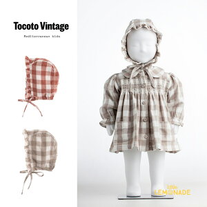 Tocoto Vintage VICHY CHECKED CAPDARK PINK / GREY M å ܥͥå ˹ ٥ӡ ꡼ȥȥơ kids å W72521 21AW ȥ͡ ѥ SALE