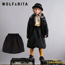 楽天リトルレモネード楽天市場店【WOLF&RITA】 ERICA TIPSY DAISY SKIRT【4歳/6歳】 スカート ブラック WRAW20ERITD キッズスカート ポルトガル 子供 女の子 ウルフアンドリタ 子供服 21AW リトルレモネード アパレル SALE