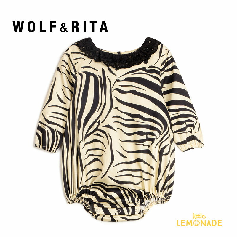 yWOLF&RITAz ERCILIA ZEBRA BLACK Jumpsuit y6-12,12-18,18-24z [u WvX[c p[X t EtAh^ xr[ qǂ COqǂ gl[h Ap AW23 YKZ WRBAW 23ERZB