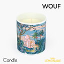 【WOUF】フレグランス キャンドル Delhi (グリーンティー,ナツメグ,カルダモン,タイム,ジャスミン,シダー,アンバー) デリー Vegetable W...