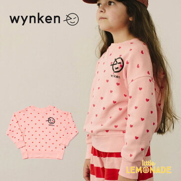 【wynken】 BLOUSON SWEAT BLUSH PINK / RED 【 2歳 / 4歳 】 WK10J35 スウェット 長袖 ベビーサイズ キッズサイズ 子ども用 BABY KIDS ピンク ウィンケン アパレル あす楽 リトルレモネード 21SS YKZ SALE
