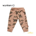 【Wynken】 Baby Arkle Pant / DULL PINK 【 12か月 / 18か月 】 BW11J23 ベビー服 長ズボン パンツ スエット BABY ピンク ウィンケン 21AW リトルレモネード アパレル SALE 24SALE