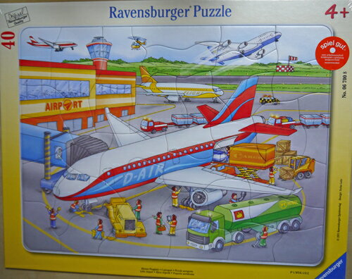  Ravensburger：はじめてパズル40P飛行場
