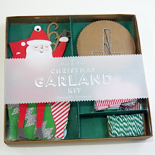 【MeriMeri】クリスマスパーティに♪ガーランド：jingle all the way garland［ Christmas：クリスマス ］