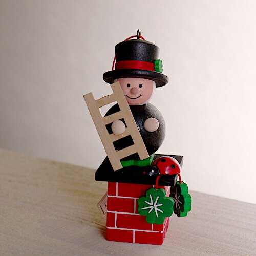 【クリスマス用品】ULBRICHT:ウルブリヒト・幸運を運ぶ煙突掃除［ Christmas：クリスマスオーナメント ］