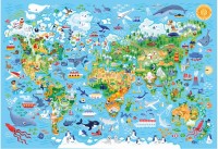 世界地図　ジグソーパズル300ピース