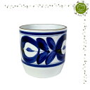 【GARDEN&FLOWER】植木鉢・HASAMI:波佐見焼植器:廻り花 85mm