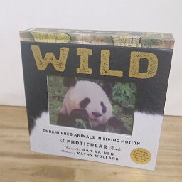 【写真が動く！しかけ絵本】英語版・野生動物：WILD FOTICULAR