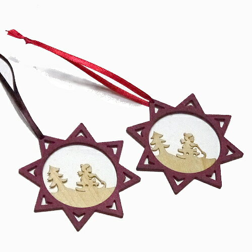 【クリスマス雑貨】フィンクバイナーオーナメント・スキー