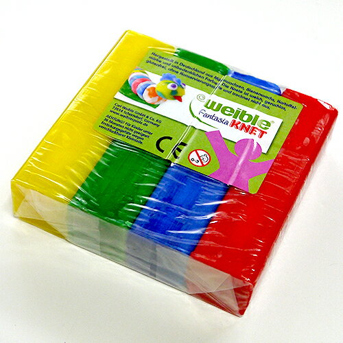 【WBL】ブロックねんど4色セット