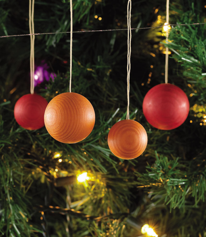ベックの木の玉カラーS［ Christmas：クリスマスオーナメント ］
