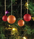 【クリスマス用品・入荷しました！】ベックの木の玉カラーS［ Christmas：クリスマスオーナメント ］ その1