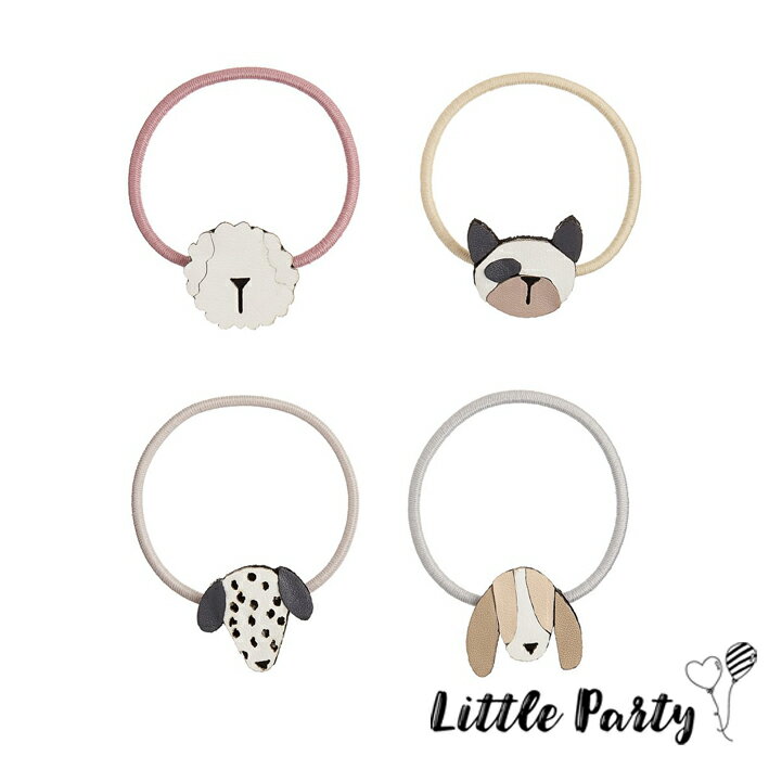 【SS限定2点でP倍3点でP10倍】 MIMI&LULA CUTE DOGGY PONY PACK ヘアゴム 犬 ピンク ベージュ キラキラ ヘアアクセサリー アクセサリー ミミアンドルーラ ミミ＆ルーラ 女の子 クリスマス Christmas 誕生日 プレゼント ギフト おしゃれ かわいい あす楽