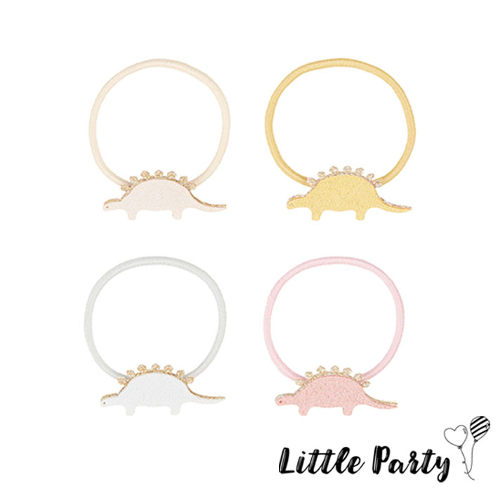 【最大P10倍】 MIMI&LULA CUTE DINO PONY PACK ヘアゴム ピンク ブルー イエロー オフホワイト くすみカラー ヘアアクセサリー アクセサリー ミミアンドルーラ ミミ＆ルーラ 子ども キッズ パーティ 女の子 クリスマス Christmas 誕生日 プレゼント ギフト おしゃれ あす楽