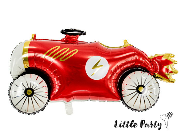 楽天Little Party車のバルーン［93cm］ ビッグ バルーン 風船 男の子 パーティー 車 カーズ レッド 飾り付け 装飾 おしゃれ かわいい デコレーション あす楽 [PartyDeco]