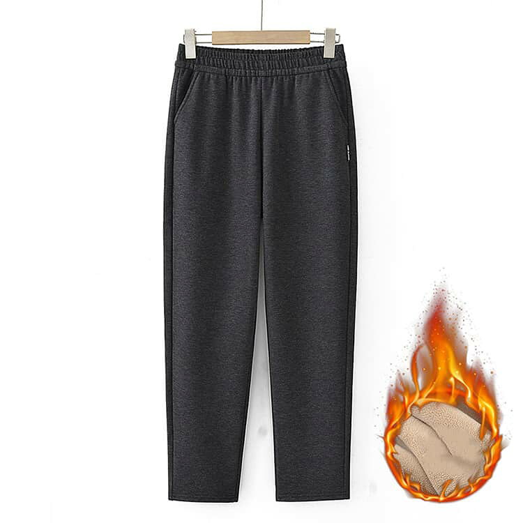 レディース ズボン 秋 スウェットパンツ 秋冬 厚手 パンツ シニアファッション 婦人 服 ゴムウエスト ゆったり おばあちゃん 介護服 小柄 女性 シニア 80代 60代 70代 90代 ボトムス 高齢者 シニアパンツ 春 シニアファッション 冬 暖かい 敬老の日 プレゼント little-polynesian-10002222 エルピーマーケット サンプル画像3