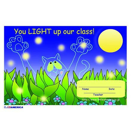 ユー・ライト・アップ・アワ・クラス You light up our class【英語の先生にオススメ カード・英語教材】