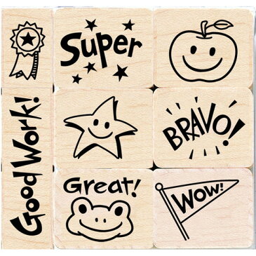 【スタンプ・英語教材】ブラボー・フォ・ティーチャーズ・スタンプス Bravo for Teachers Stamps