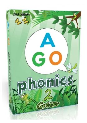 エイゴ・フォニックス・グリーン 2nd Edition (Level 2) AGO Phonics Green 2nd Edition (Level 2)【小..